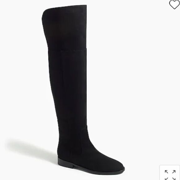 J. Crew Factory Black Over the Knee Boots - Picture 1 of 10